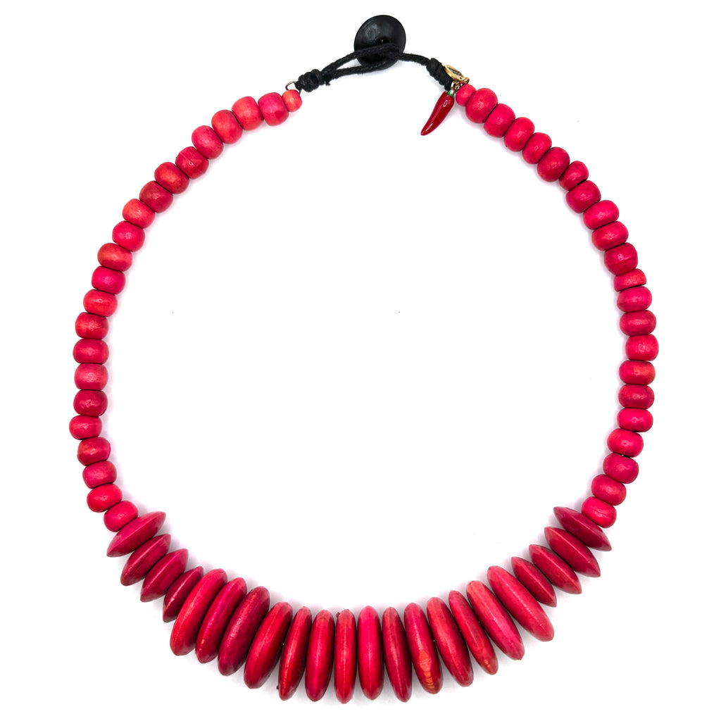Collar Maya Fucsia