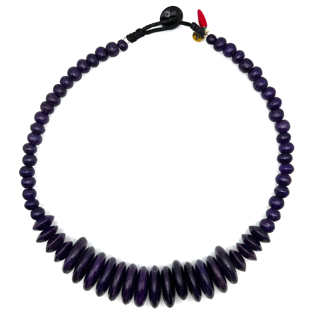 Collar Maya Berenjena