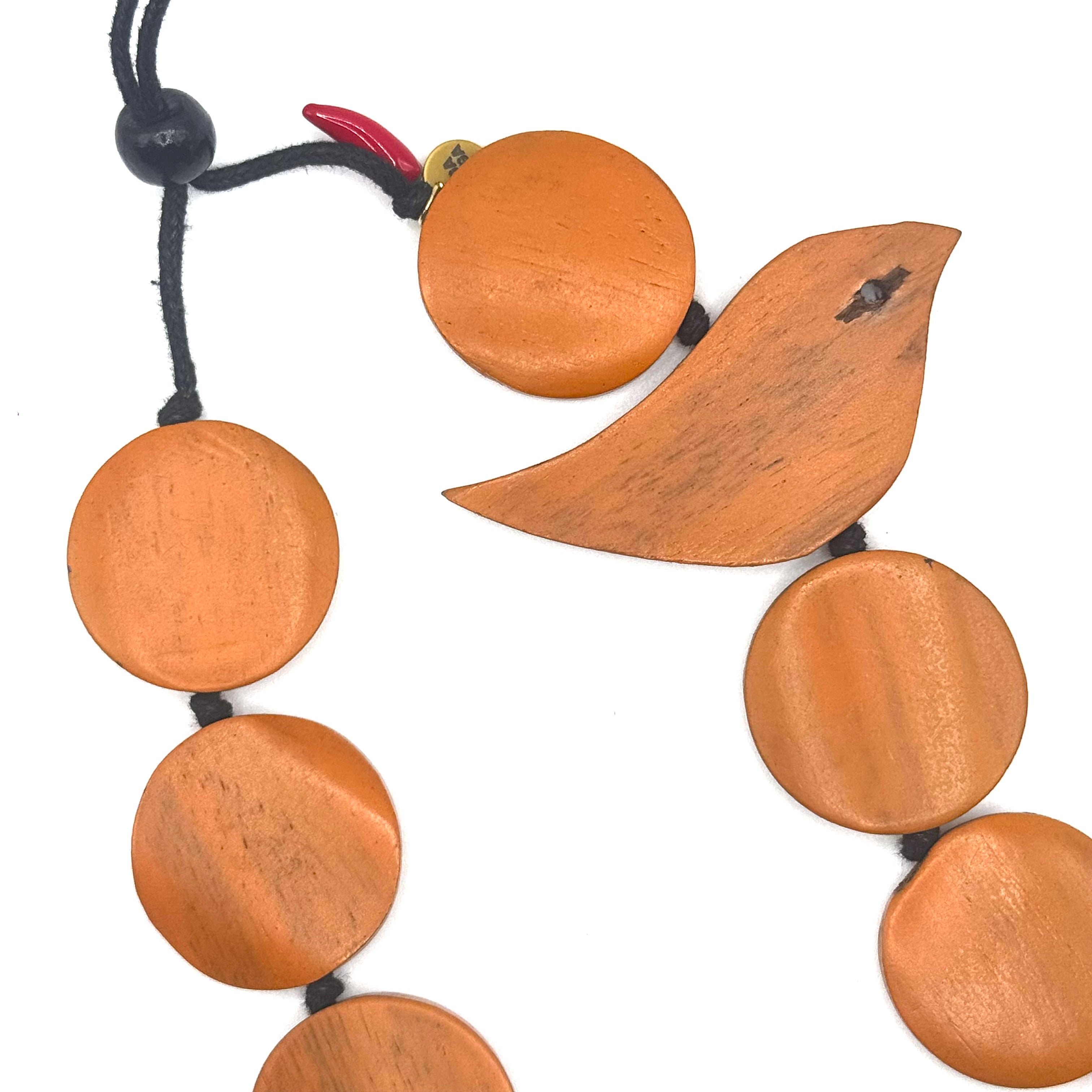 Collar Burung Naranja