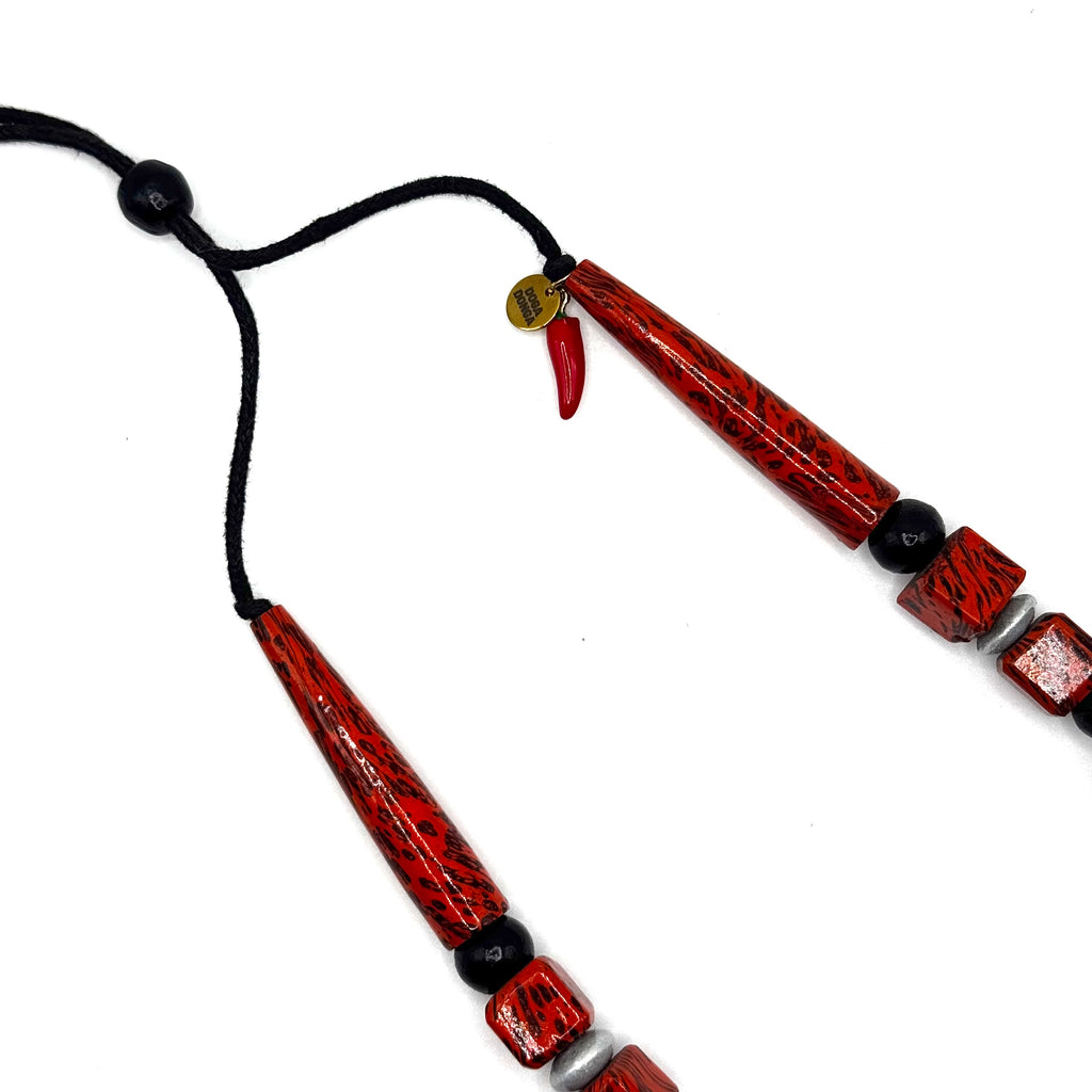 Collar Kenanga Rojo