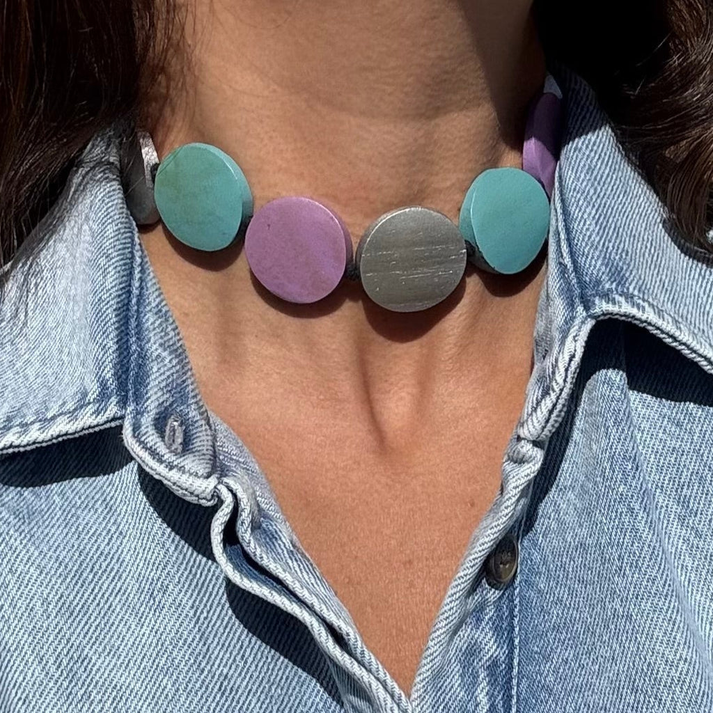 Collar Gili Plateado