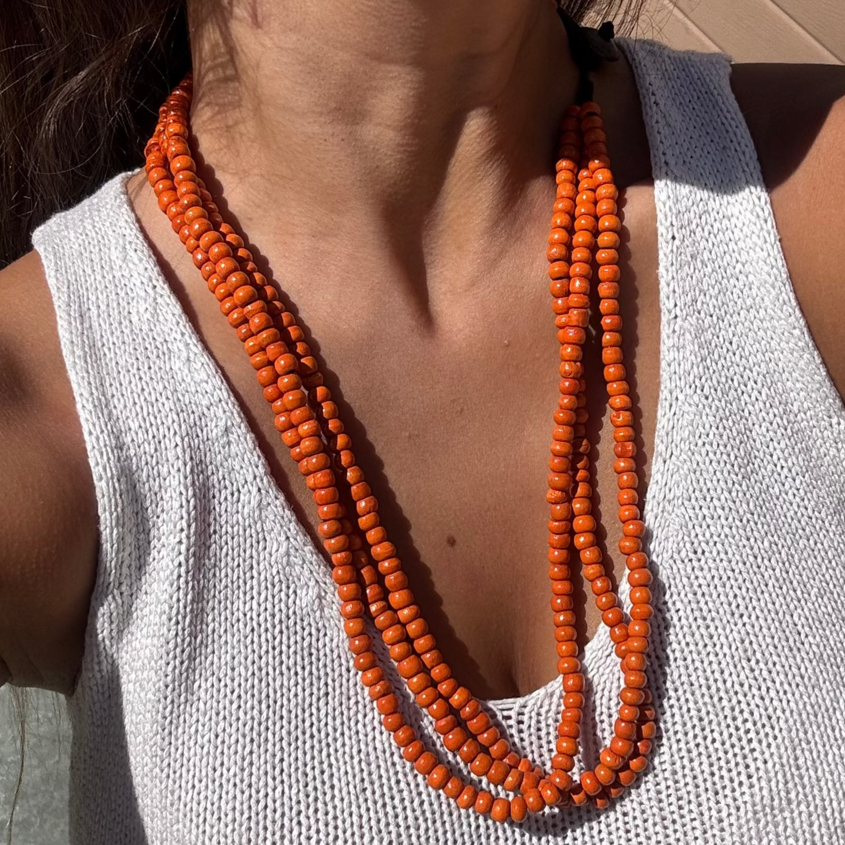 Collar Puspita Naranja