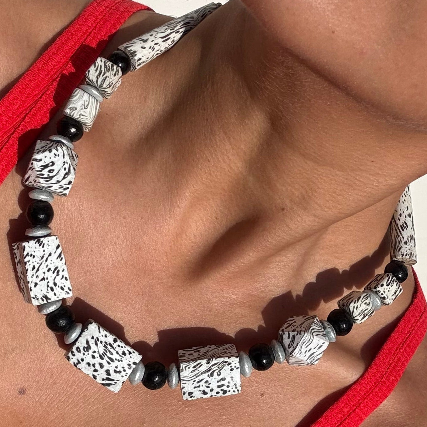 Collar Kenanga Blanco