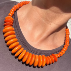 Collar Maya Naranja